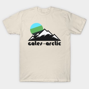 Retro Gates of the Arctic ))(( Tourist Souvenir National Park Design T-Shirt